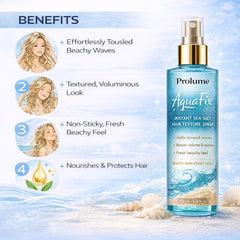 AquaFix Instant Sea Salt Hair Texture Spray