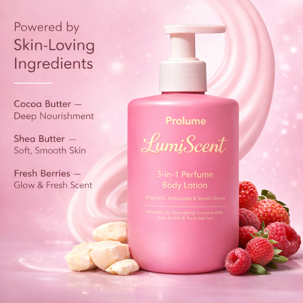 LumiScent 3-in-1 Perfume & Brightening Body Lotion