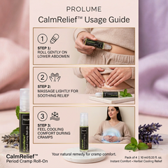 CalmRelief Period Cramp Roll-On (Pack of 4)