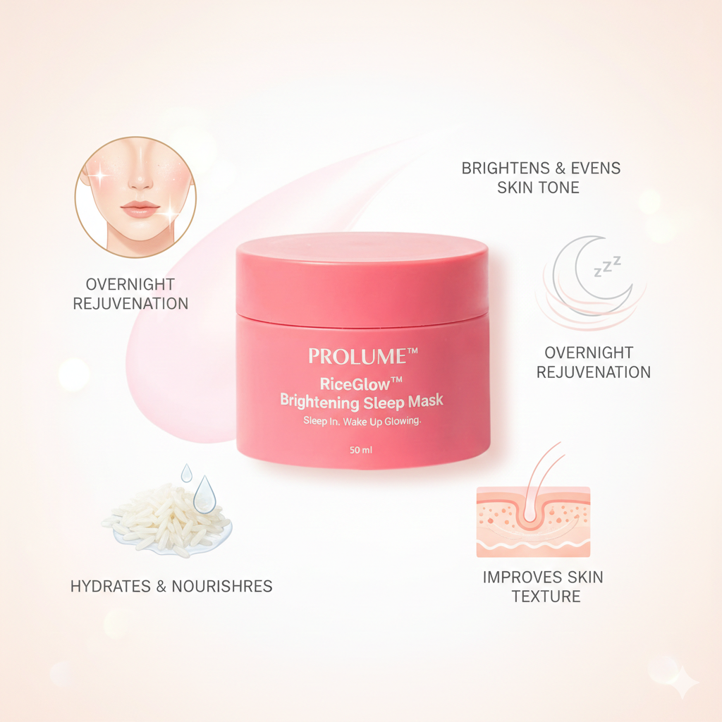 RiceGlow Brightening Sleep Mask