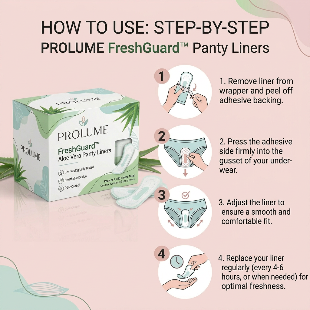 Aloe Vera Panty Liners (Pack of 4)