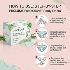 Aloe Vera Panty Liners (Pack of 4)