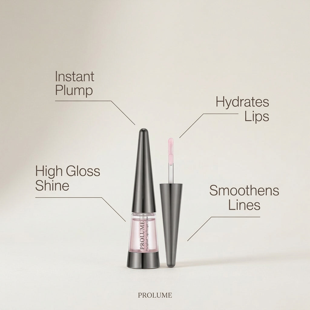 PlumpShot Lip Plumper Gloss  Instant Volume | Hydrating Gloss | Tingling Plump Effect