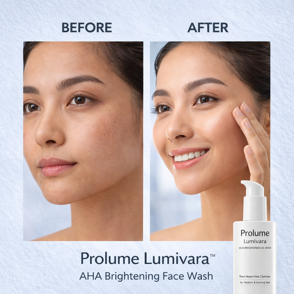 Lumivara AHA Brightening Face Wash