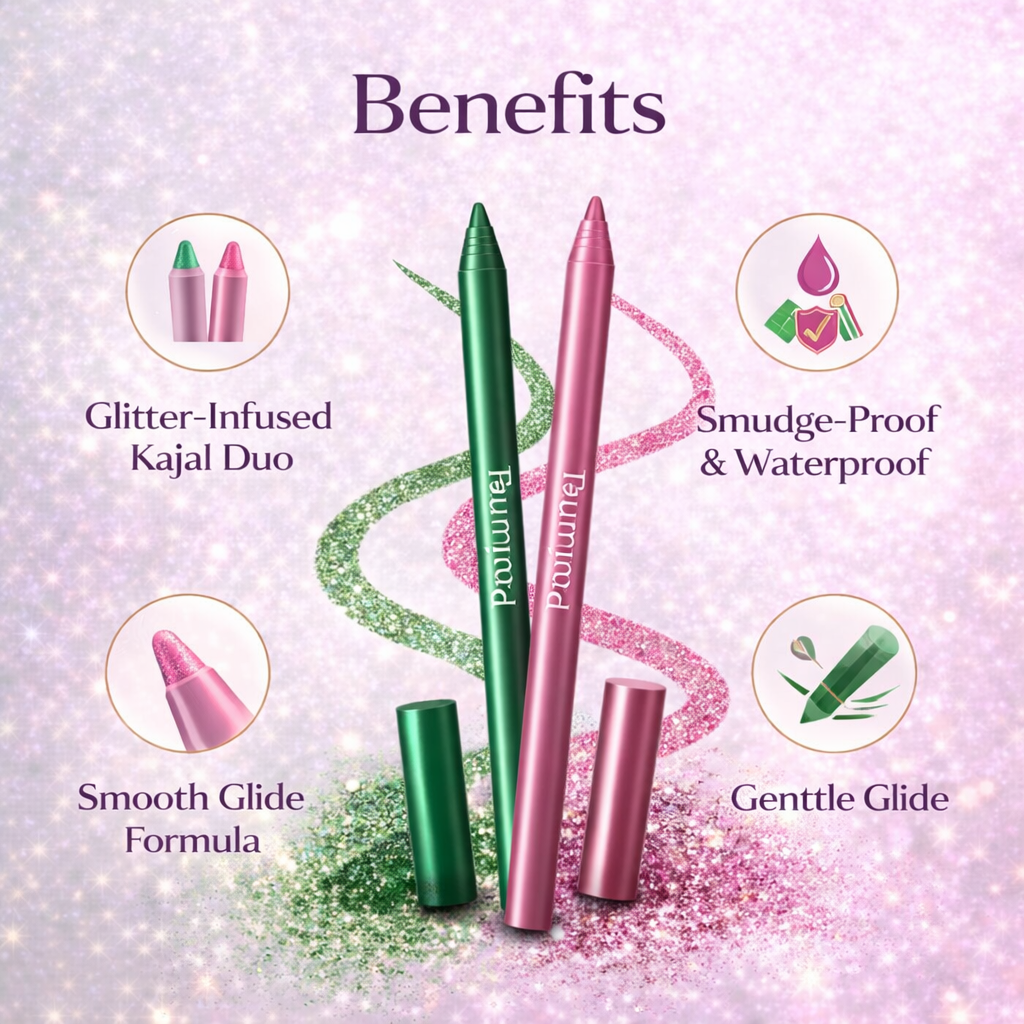 Glitter Kajal Duo