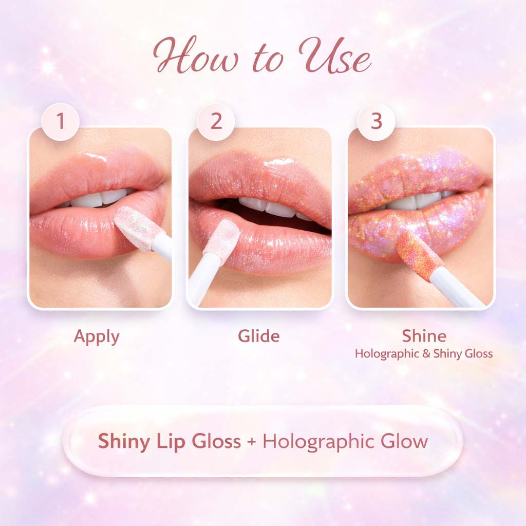 HoloSheen Holographic Lip Gloss