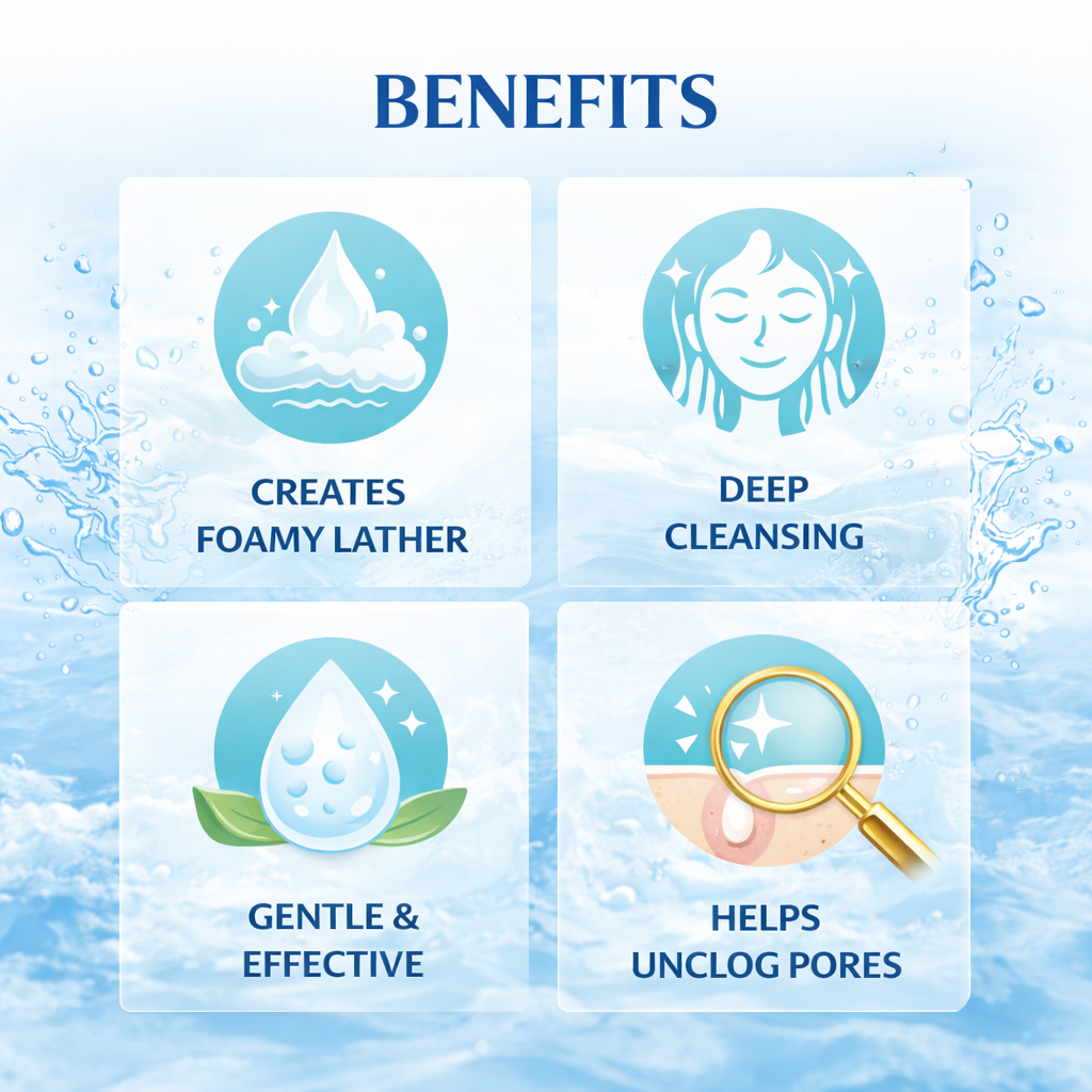 Powder-to-Foam Face Wash