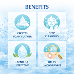 Powder-to-Foam Face Wash