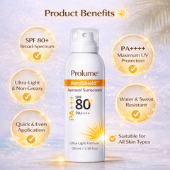 AeroShield Aerosol sunscreen