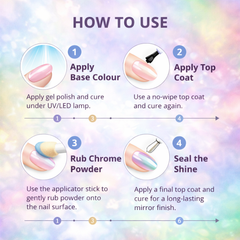 LumiChrome Aurora Nail Powder Kit