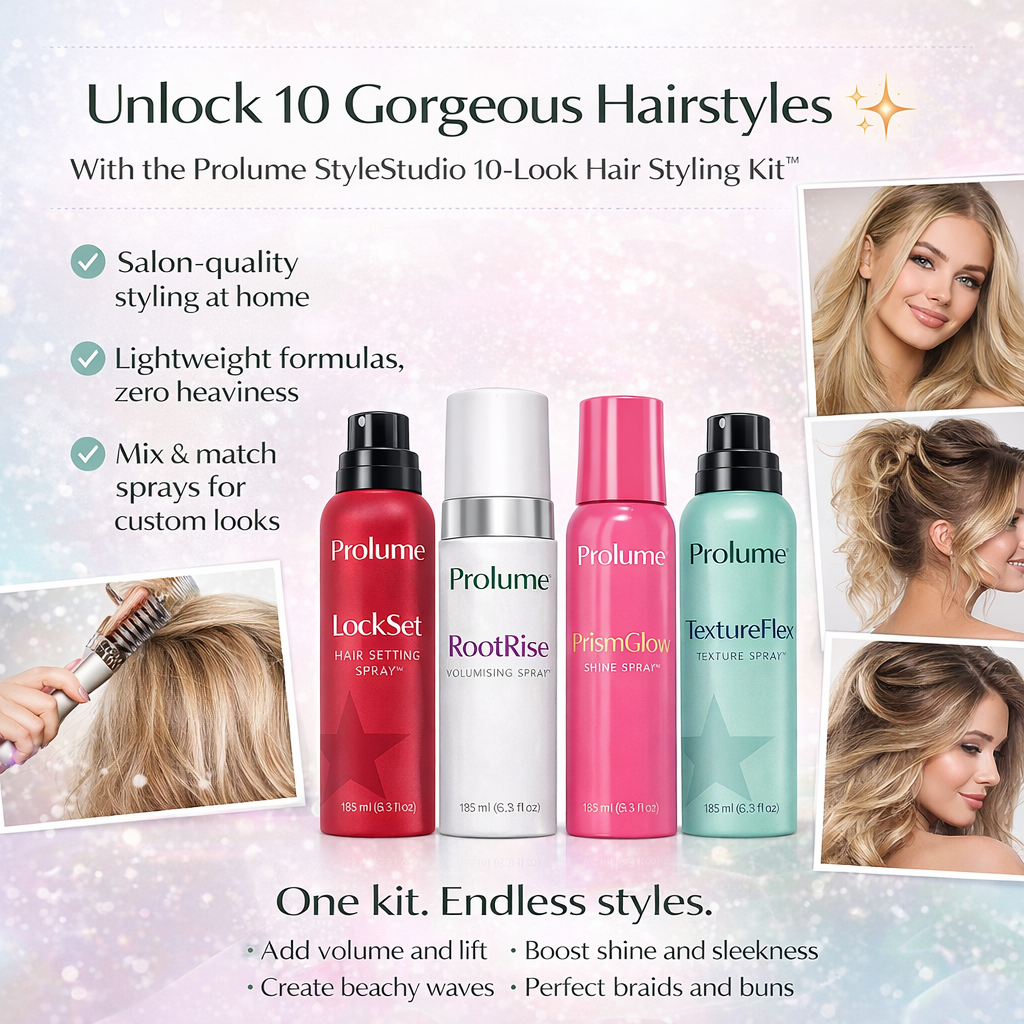 StyleStudio 10-Look Hair Styling Kit