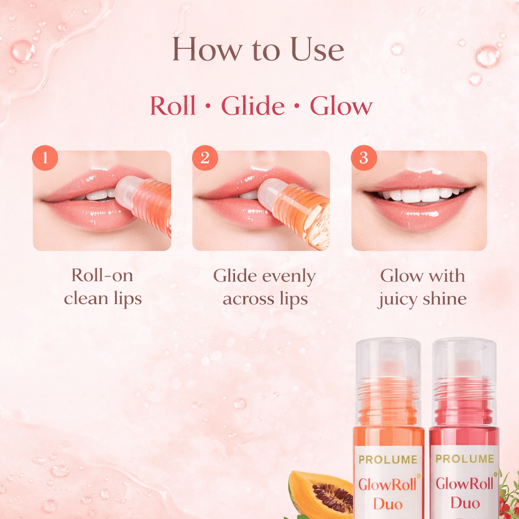GlowRoll Duo Lip Oil (Pack of 2)