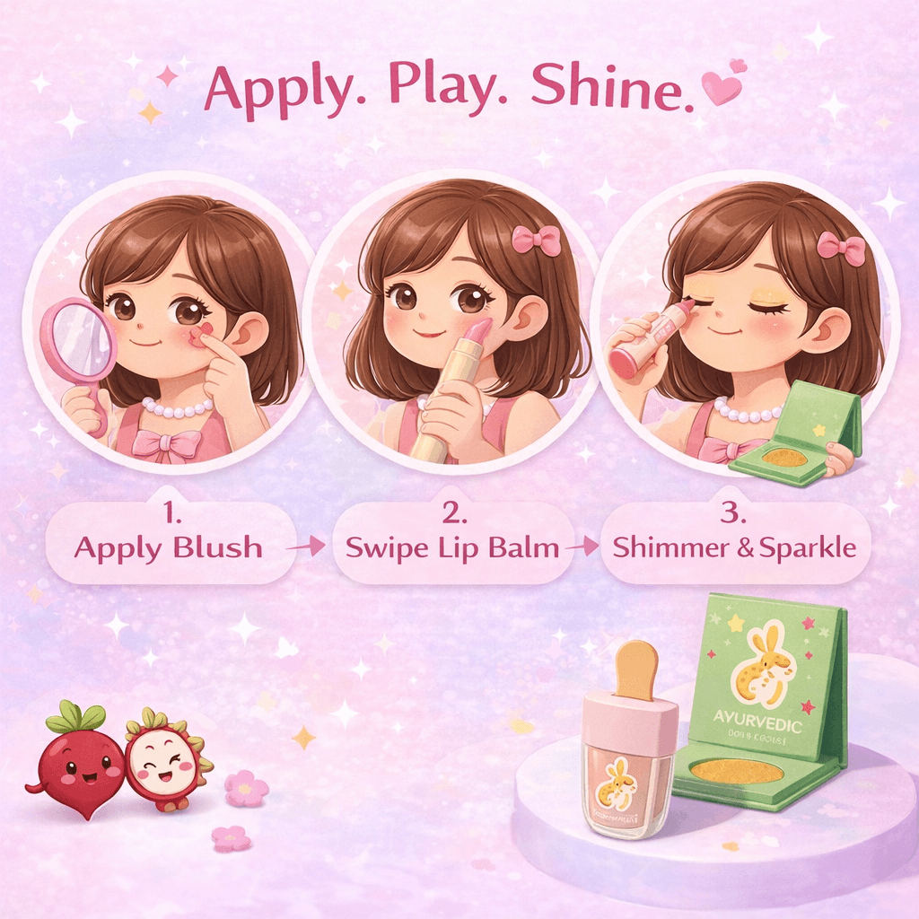PlayTint Kit Ayurvedic Kids Makeup Set