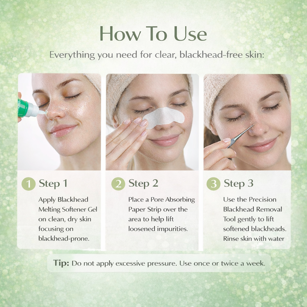 NoMoreBlackhead 3-Step Blackhead Remover Kit