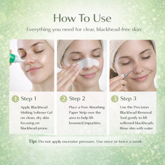 NoMoreBlackhead 3-Step Blackhead Remover Kit