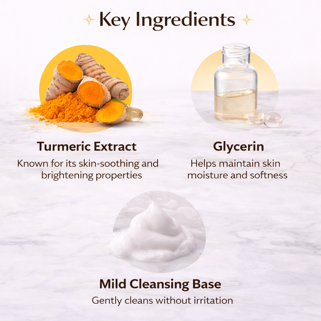 Dull Skin Turmeric Kids Soap – Pack of 3