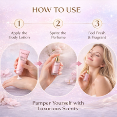 Prolume Glow & Scent™ Body Lotions + Perfumes Gift Set