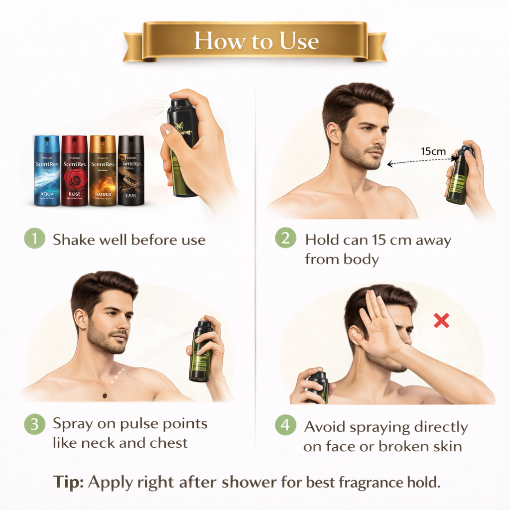 ScentRex Signature Body Spray Kit