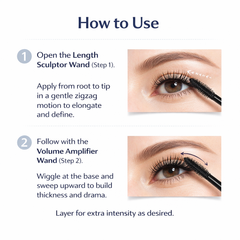 TwinFlare Double Trouble Volumizing and Lengthening  2-in-1 Mascara