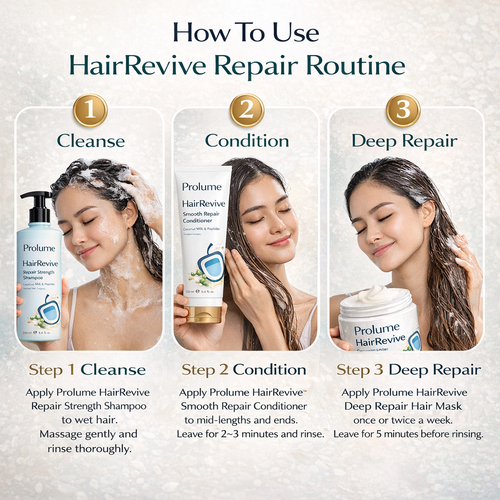 HairRevive Repair Routine (3-Step Pack)