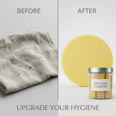 FreshTab Compressed Cleansing Towel Tablets