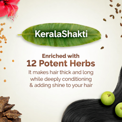 KeralaShakti 12-Herb Pre-Shampoo Hair Mask-Pack of 2
