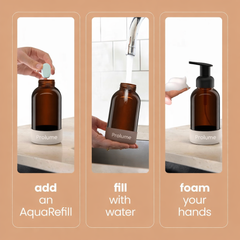 AquaRefill Foaming Hand Soap Concentrate, Pack of 5 Refills