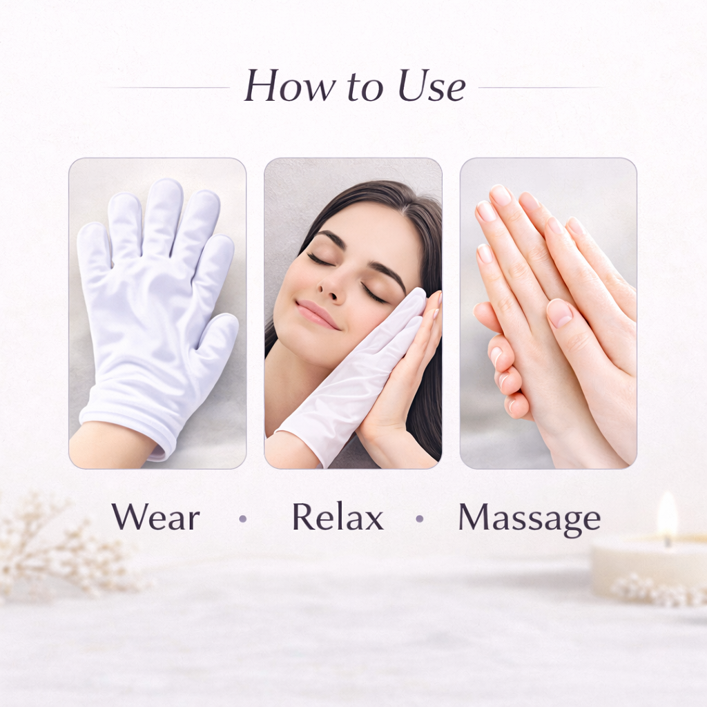 HandMani Glow Mask Gloves - pack of 3