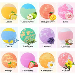 Bath Besties Fun Fizz Bombs (Pack of 12) – Toy Inside Every Bath Bomb
