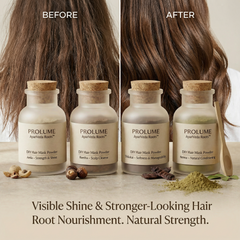 AyurVeda Roots DIY Hair Mask Powder Kit (Amla, Reetha, Shikakai & Henna – Pack of 4)
