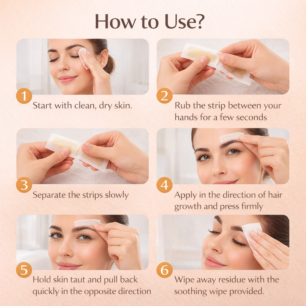 BrowPrecision Wax Strips