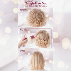 TangleFree Duo (Kids Hair Detangle Spray + Comb)