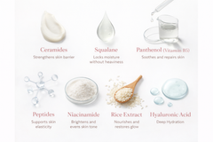 Replenish Glow Cream 50 gm | Frosted glass jar with airless pump lid