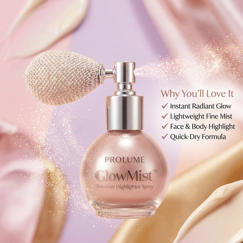 GlowMist Shimmer Highlighter Spray