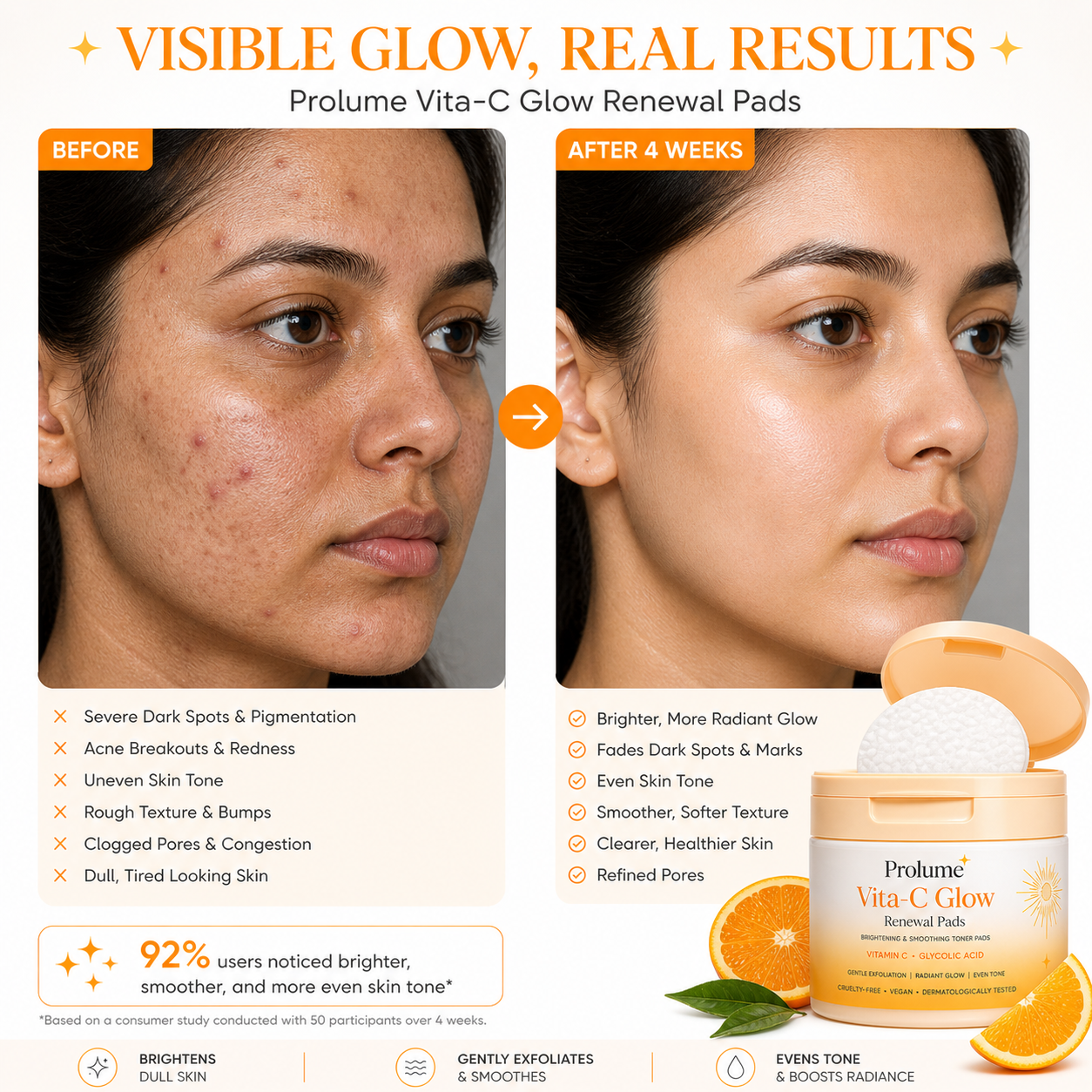 Vita-C Glow Renewal Pads