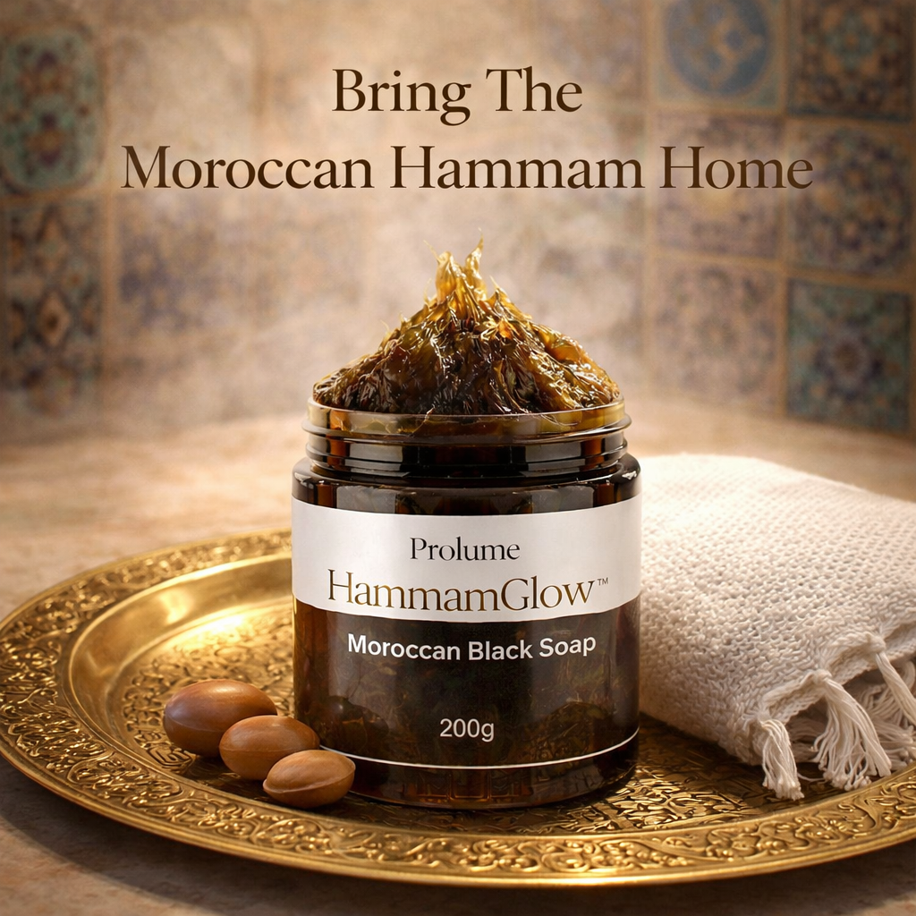 HammamGlow Moroccan Black Soap
