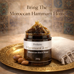 HammamGlow Moroccan Black Soap