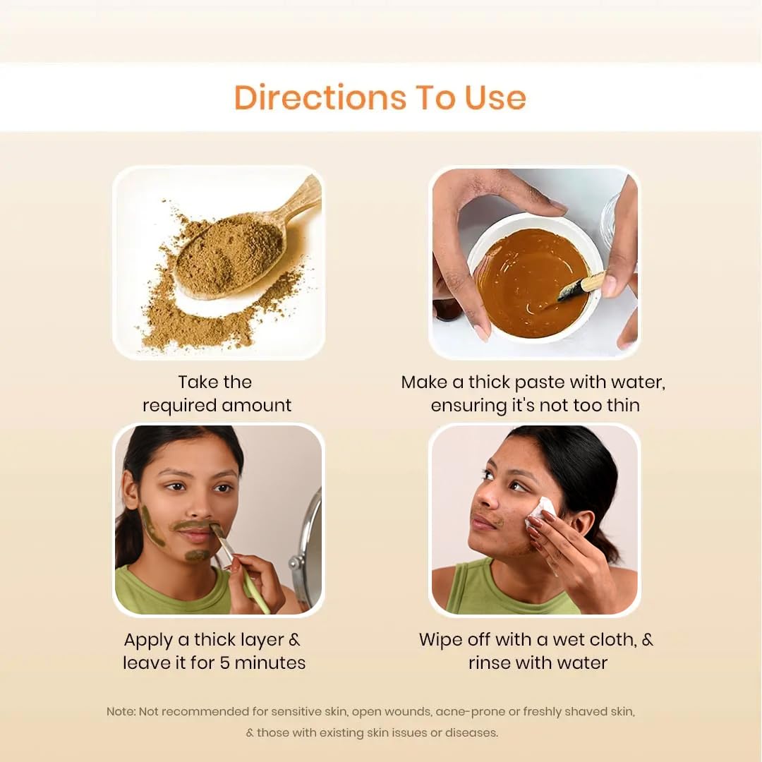 HaldiGlow Turmeric Facial Wax