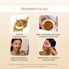 HaldiGlow Turmeric Facial Wax