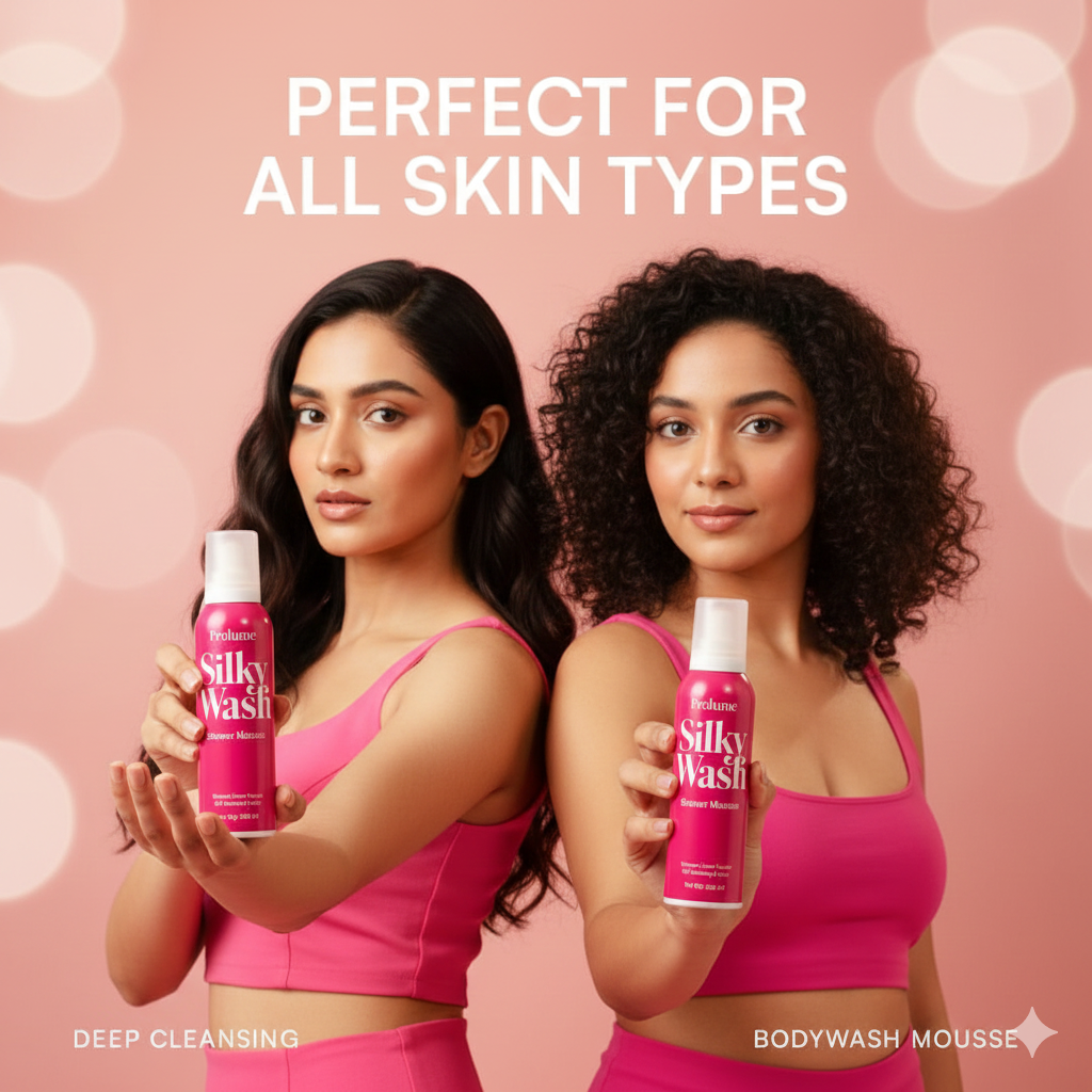 SilkyWash Shower Mousse