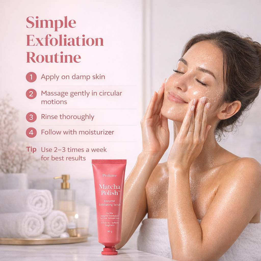 MatchaPolish  Enzyme Exfoliating Scrub