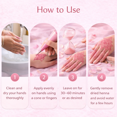 RoseHenna (For Hands)-Pack of 5