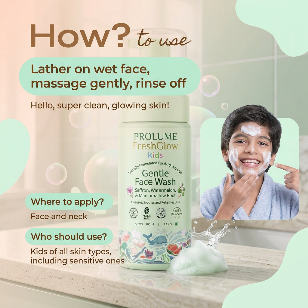 FreshGlow Kids Gentle Face Wash