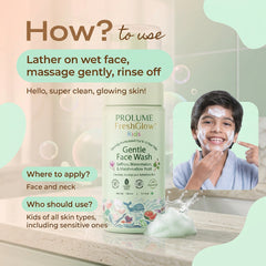 FreshGlow Kids Gentle Face Wash