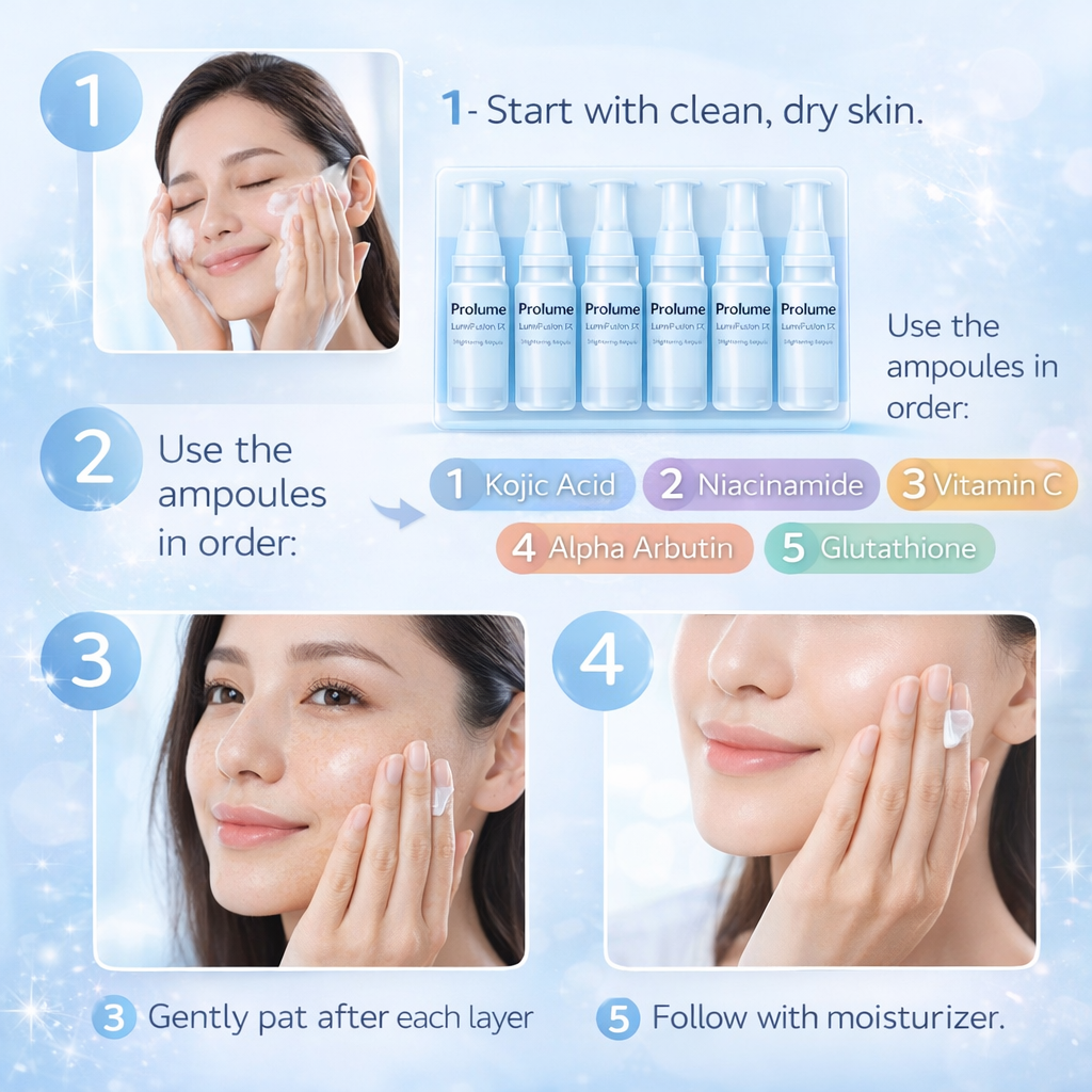 LumiFusion 5X Brightening Ampoule Kit