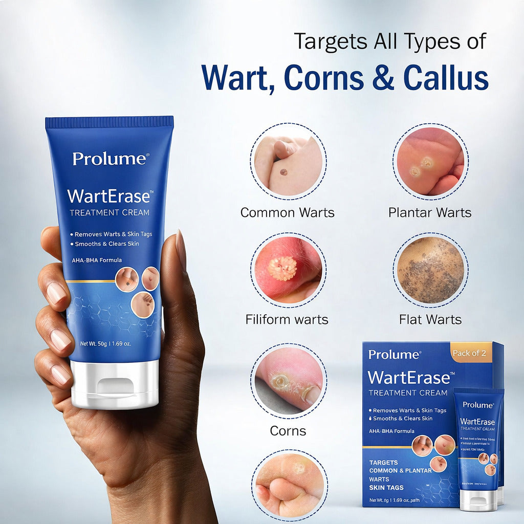 WartEraseTreatment Cream (Pack of 2)  AHA-BHA Advanced Skin Correction Formula