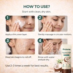 Coconut Milk Skin Polish Exfoliating Gel