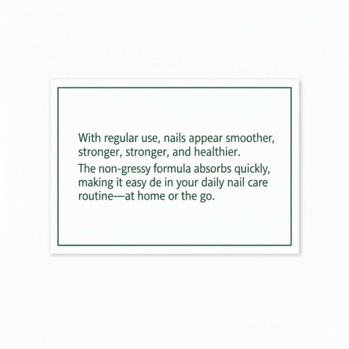 Nail Growth Formula