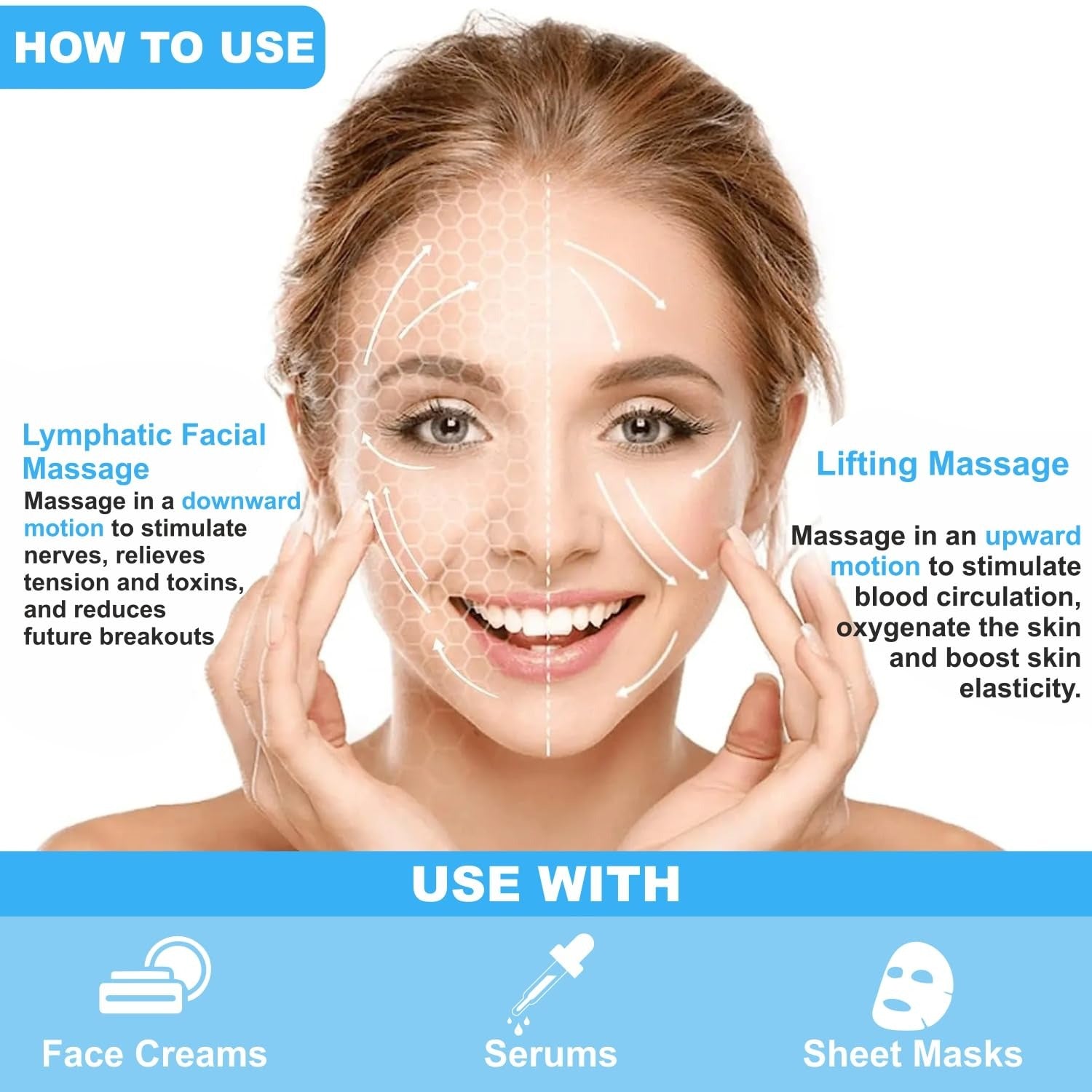 IceGlow Facial Ice Globes – Cooling Cryo Face Massage Tool