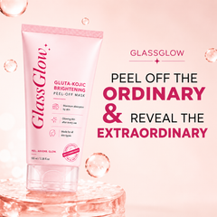 GlassGlow Gluta-Kojic Brightening Peel-Off Mask
